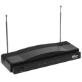 RITMIX RWM-210 {2 микрофона: 87.5 МГц - 92 МГц; раб. частоты: 100 Гц - 10 000 Гц;Чувств.: -30 дБ +/-3 дБ; пит. системы: AC 220 в / 500 мА}