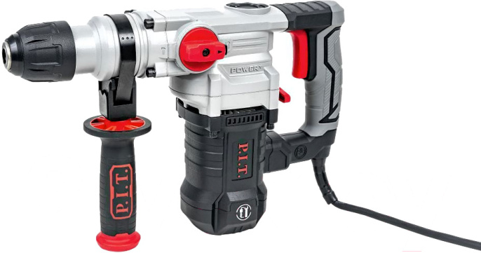 Перфоратор P.I.T. PBH28-C3 1400 Вт, питание: сеть, 4300 ударов/мин, энергия удара: 5.5 Дж, 4900 г