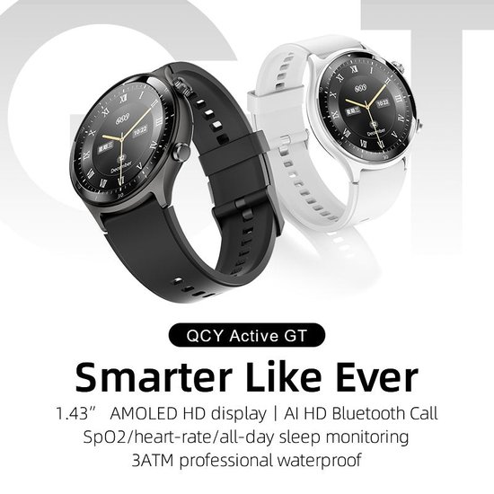Умные часы QCY Active GT Silver Gray WA23S7A WA23S7A Silver Gray