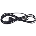 Cablexpert Кабель питания аудио/видео 0,5м, CEE 7/16 - C7, VDE, 2-pin, 2х0,75, черный, пакет PC-184-VDE-0.5M