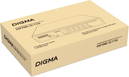 Коммутатор Digma DSP708G-2S-T135, управляемый