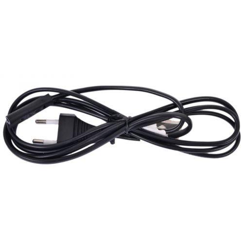 Cablexpert Кабель питания аудио/видео 0,5м, CEE 7/16 - C7, VDE, 2-pin, 2х0,75, черный, пакет PC-184-VDE-0.5M