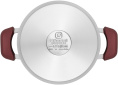 Кастрюля Rondell Bojole RDS-737 5.6л. d 24см с крышкой стальной
