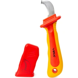 Монтерский диэлектрический нож 1000В с пяткой VIRA by RAGE VDE 397040