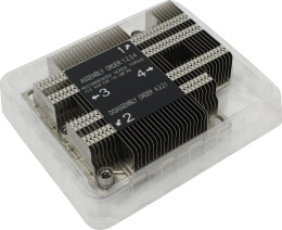 Радиатор для процессора SNK-P0067PD 1U LGA3647, радиатор без вентилятора