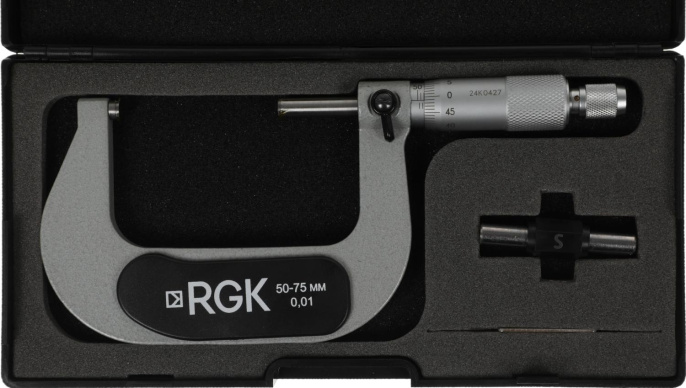 Микрометр RGK MCM-75,  50-75 мм,  разм.шага:0.01мм [756983]
