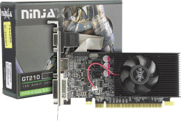 Видеокарта Ninja Sinotex GT210 1GB GDDR3 64bit VGA DVI HDMI 1FAN RTL NF21NP013F