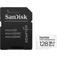 Карта памяти microSDXC UHS-I U3 Sandisk Max Endurance 128 ГБ, 100 МБ/с, Class 10, SDSQQVR-128G-GN6IA, 1 шт., переходник SD