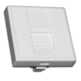 Вставка 45х45мм со шторкой для Кейстоуна TWT-SIP-23N-WH