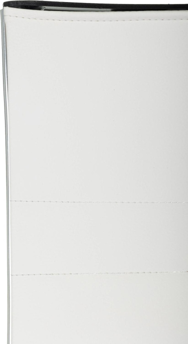 Кресло руководителя Бюрократ CH BALANCE PU, экокожа, до 150кг, топ-ган, фиксированные подлокотники,  белый