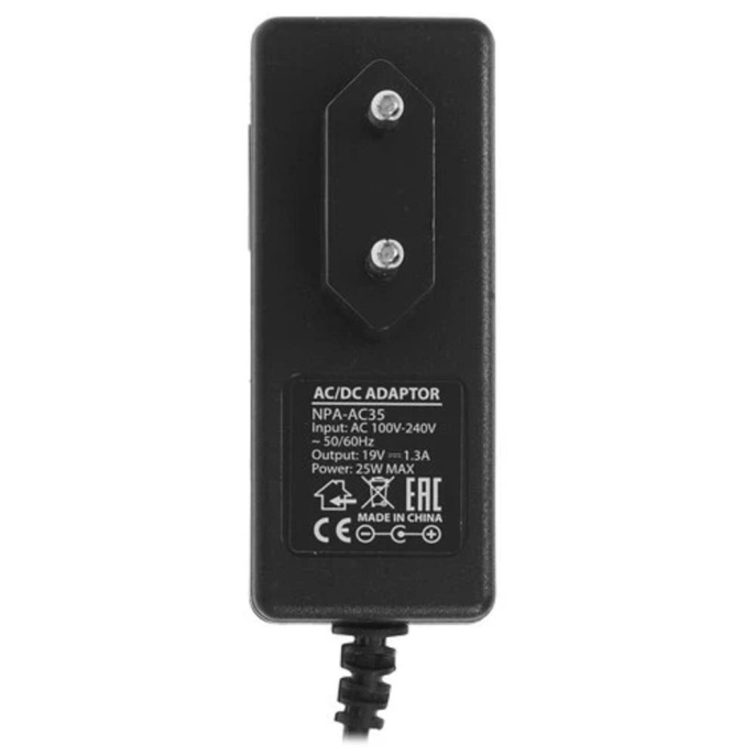 Gembird Блок питания, 19В/1.3А, 25Вт, штекер 6.5х4.4мм для мониторов LG, черный NPA-AC35