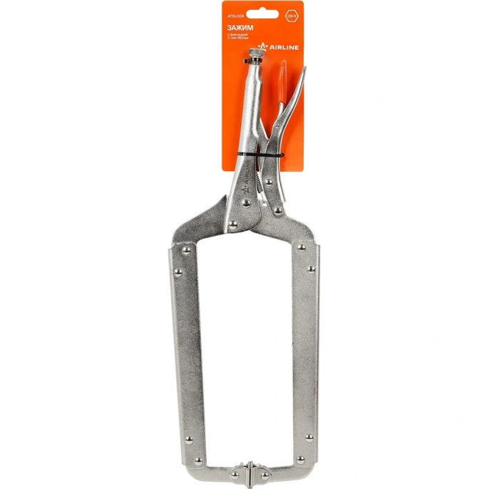 Зажим с фиксацией Airline С-тип 450 мм ATBL008