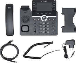 Телефон IP Флат Flat-Phone-B10 черный