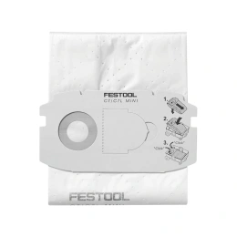 Мешок-пылесборник, FESTOOL компл. из. 5 шт. SC FIS-CT MINI/5 FST-498410