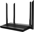 Wi-Fi роутер Netis N3,  Wi-Fi 5,  AC1200,  2.4/5ГГц, 3 LAN,  черный