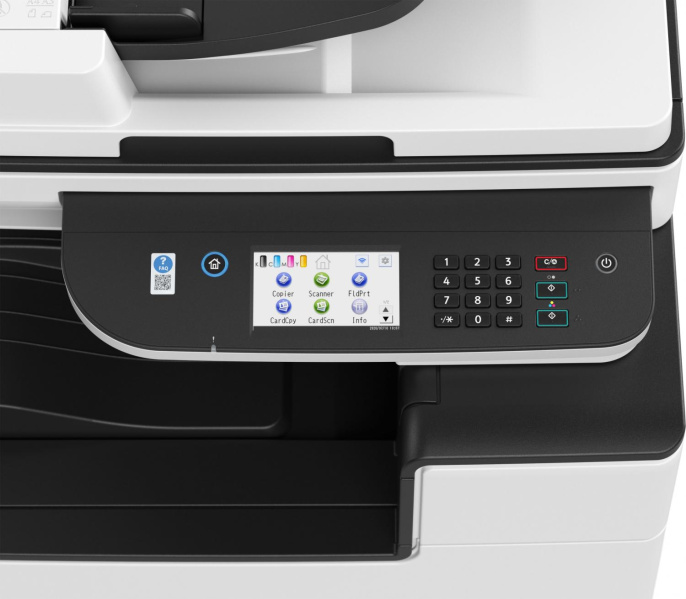 418968 - Аппарат Ricoh M C2000, A3, цветной, 2Гб, 20стр/мин, дуплекс, GigaLAN, PS