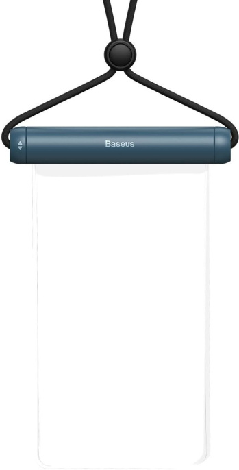 Чехол для телефона Baseus FMYT000003 Cylinder Slide-cover водонепроницаемый Pro Blue материал: PC+TPU+хлопок, применимые модели: телефоны с диагональю экрана до 7,2 дюймов