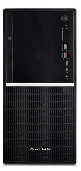 рабочая станция Altos P130 F10 SE [20L] Tower 750W 80+Gold Intel Core Ultra 7 265, 32GB 2x16 DDR5-5600 UDIMM, 1TB M.2 NVME, nVidia RTX Pro 2000 16GB 4x mDP, 1G+2.5G Dual LAN, No WLAN, Corded USB KB/Mouse, No OS, 3Y (DT.L17EC.001)
