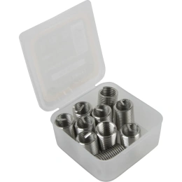 Резьбовые вставки WIEDERKRAFT M10x1,5, 2,5d, 10 предметов WDK-IN10152