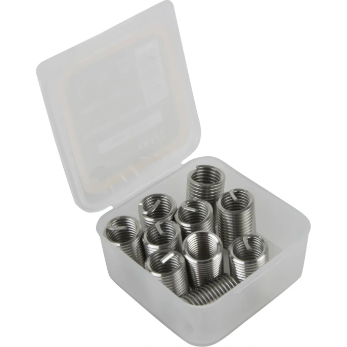 Резьбовые вставки WIEDERKRAFT M10x1,5, 2,5d, 10 предметов WDK-IN10152