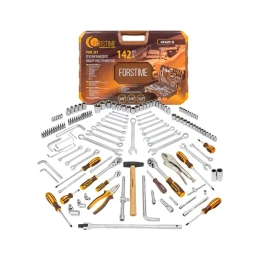 Набор инструментов FORSTIME 142 предмета 1/4" 3/8" 1/2" (6-гр.) (4-32 мм) FT-41421-5(52556)