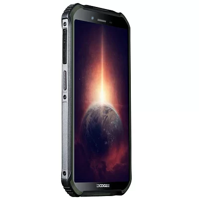 Смартфон Doogee Doogee S40 Pro Army Green, 5.45'' 18:9 720x1440, 1.8GHz, 8 Core, 4GB RAM, 64GB, up to 256GB flash, 13Mpix+2Mpix/5Mpix, 2 Sim, 2G, 3G, LTE, BT, Wi-Fi, NFC, GPS, Micro-USB, 4650 мА·ч, Android 10, 238 г, 158,2 ммx79,4 ммx14,1 мм