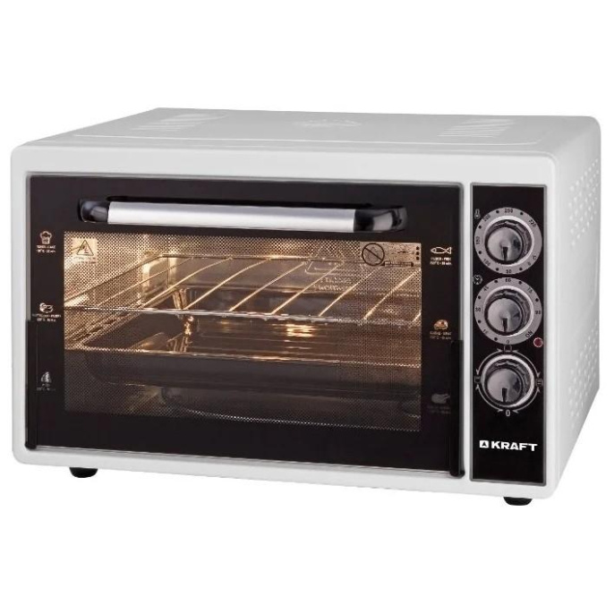 KRAFT KF-MO 3800 W Мини-печь, 38 л, белый