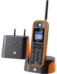 Р/Телефон Dect Motorola O201 оранжевый АОН