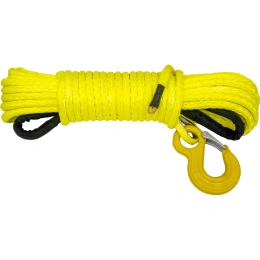 Трос для лебёдки РИФ синтетический, 14 мм/22 м, готовый Rope14mm22m