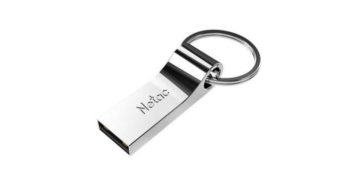 Флешка USB NETAC U275 8ГБ, USB2.0, серебристый [nt03u275n-008g-20sl]