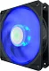 Кулер для корпуса 1 Ватт Cooler Master. Cooler Master Case Cooler SickleFlow 120 Blue LED fan, 4pin