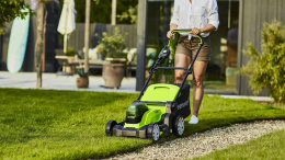 Газонокосилка аккумуляторная роторная Greenworks G24X2LM41 2512607UD