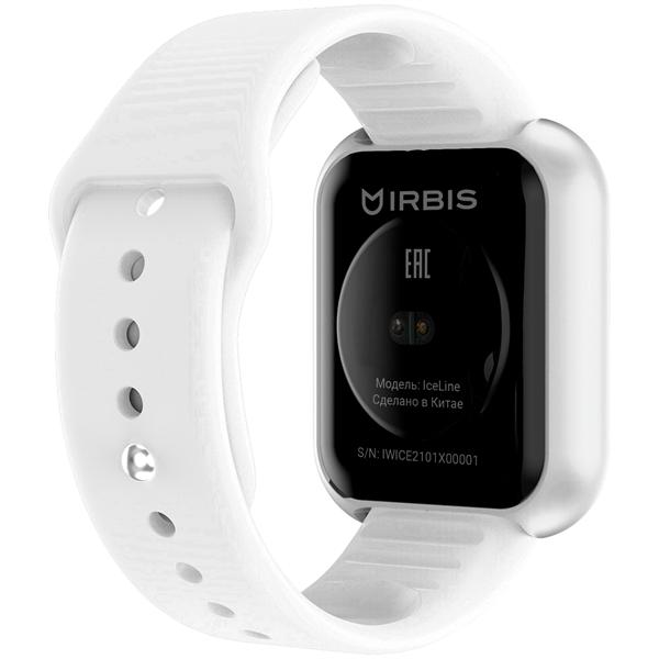 Фитнес-браслет IRBIS Iceline White HS6620C Display: 1.3inch TFT color screen Touch type: single point touch Battery: 150mAh Color White Iceline_W