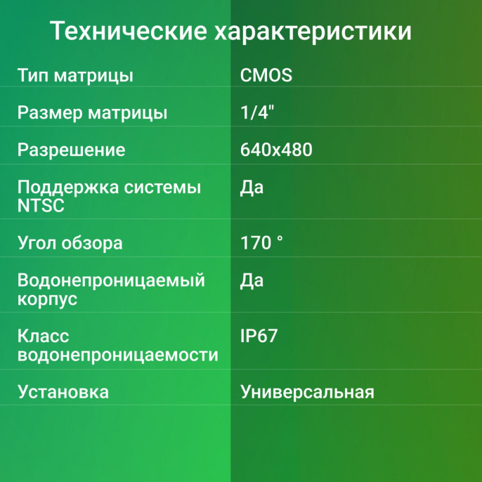 Камера заднего вида DIGMA DCV-110