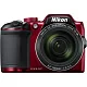 Фотоаппарат Nikon CoolPix B500 красный 16Mpix Zoom40x 3" 1080p SDXC/SD/SDHC CMOS 1x2.3 1minF turLCD HDMI/WiFi