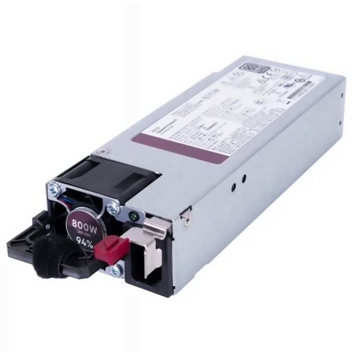 Блок питания HPE 800W Flex Slot Platinum Hot Plug Low Halogen Power Supply for DL345/360/365/380 Gen10+,DL325/385 Gen10+v2, new, pulled, no package P38995-B21 P39385-001