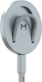Беспроводное зарядное устройство Magssory Coin Серебристый (WCH015) (15Вт, Quick Charger, Power delivery, с магниным кабелем, совместимо с Magsafe)