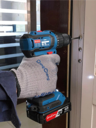 Дрель-шуруповерт DONGCHENG DCJZ2040, без АКБ,  без ЗУ [dcjz2040(type z)]