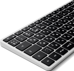 Клавиатура беспроводная Satechi Slim X2 Bluetooth Keyboard - русская раскладка. Цвет: серебристый (ST-BTSX2S-RU)