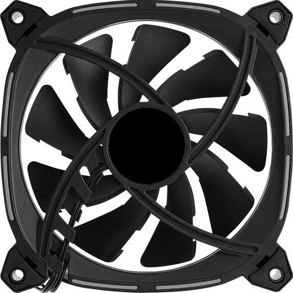Вентилятор для корпуса AeroCool Astro 12 ARGB, 120мм, 1000rpm, 17.5 дБ, 6-pin, 1шт, Astro 12 ARGB