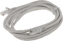 Патч-корд UTP Cablexpert PP6U-2M, кат.6, 2м, литой, многожильный (серый) (088138)