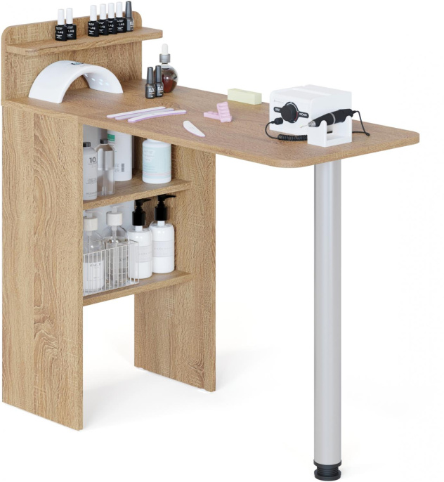 Стол для ноутбука Сокол СП-19, ЛДСП, дуб сонома