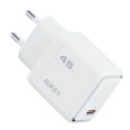 Aukey сетевое зарядное устройство Comet 45W White AWC-PA-C2W