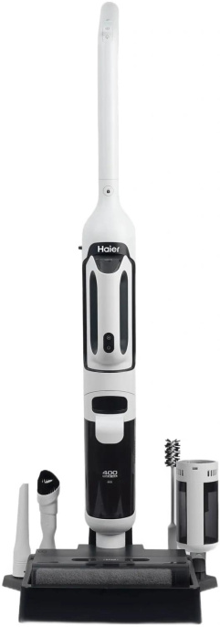 Моющий пылесос (handstick) HAIER HWND Q1, 150Вт, белый/черный [fm044re01ru]