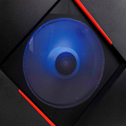 Корпус Hiper CYCLOPS BR черный без БП mATX 6x120mm 1xUSB2.0 1xUSB3.0 audio bott PSU