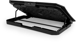 Подставка для ноутбука Buro BU-LCP150-B213, 15", 335х265х22 мм, 1хUSB, вентиляторы 2 х 140 мм, 480г, черный