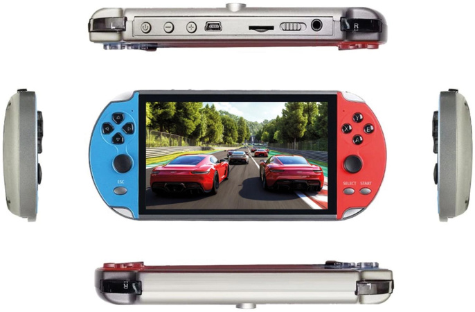 Портативная игровая консоль KINGPRICE Portable X1,  экран 5.1"