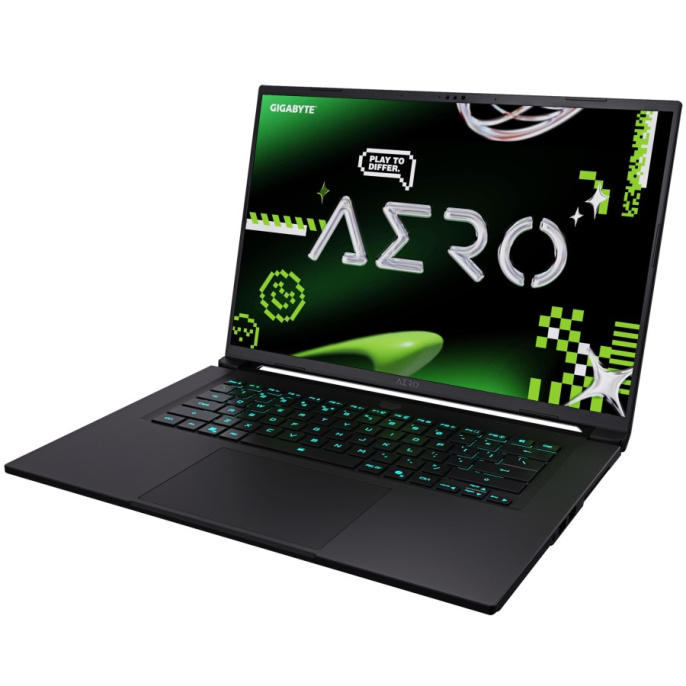 Игровой ноутбук Gigabyte Aero X16 3VH 3VHK3KZC94AD 16.0" 2560x1600, IPS, 165 Гц, AMD Ryzen 7 260, 16 ГБ DDR5, SSD 1024 ГБ, NVIDIA GeForce RTX 5060 8 ГБ (TGP 85 Вт), без ОС, цвет крышки темно-серый, аккумулятор 76 Вт·ч