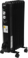Масляный радиатор Ballu Classic Black BOH/CL-07BRN, с терморегулятором, 1500Вт, 7 секций, 3 режима, черный