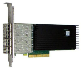 Сетевая карта Quad Port Fiber 10GBE PCI-E PE310G4I71LB-XR